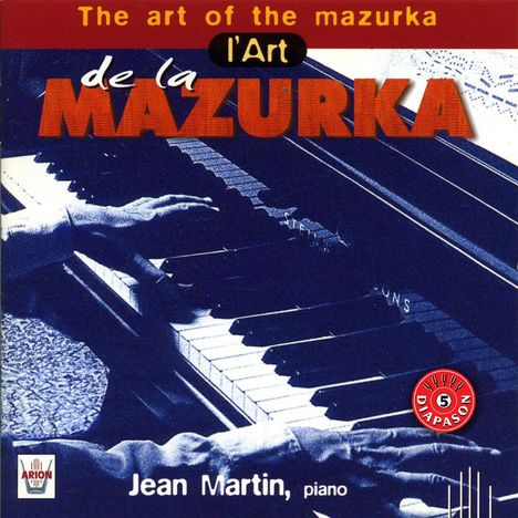 Jean Martin - L'Art de la Mazurka, CD