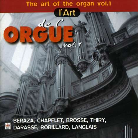 The Art of the Organ Vol.1, CD