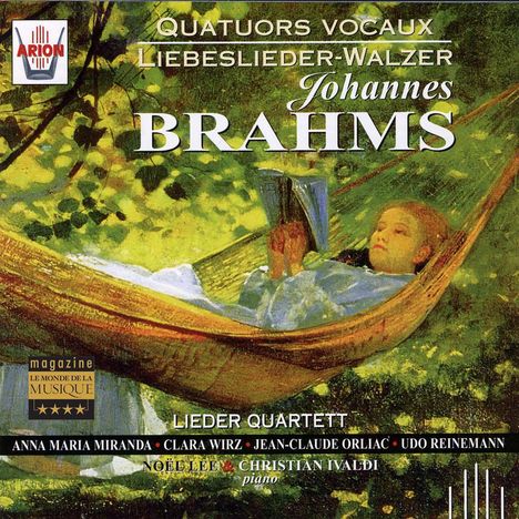 Johannes Brahms (1833-1897): Vokal-Quartette opp.31,64,92,112, CD