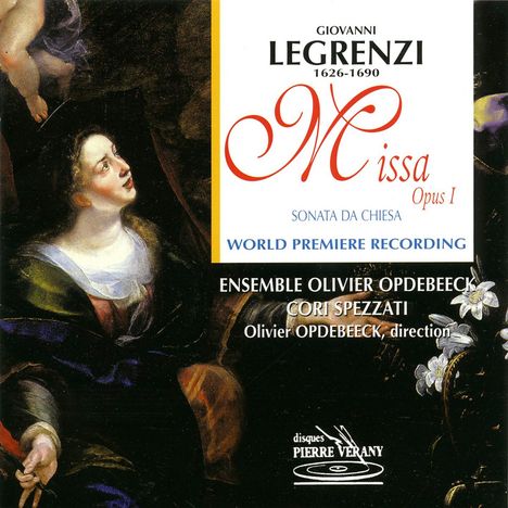 Giovanni Legrenzi (1626-1690): Missa op.1, CD