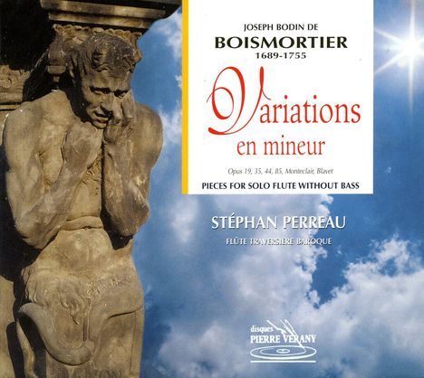 Joseph Bodin de Boismortier (1689-1755): Werke für Flöte solo, CD