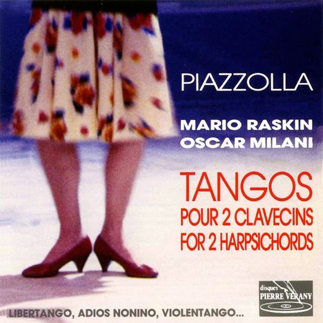 Astor Piazzolla (1921-1992): Tangos für 2 Cembali, CD
