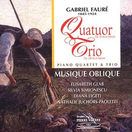 Gabriel Faure (1845-1924): Klaviertrio op.120, CD