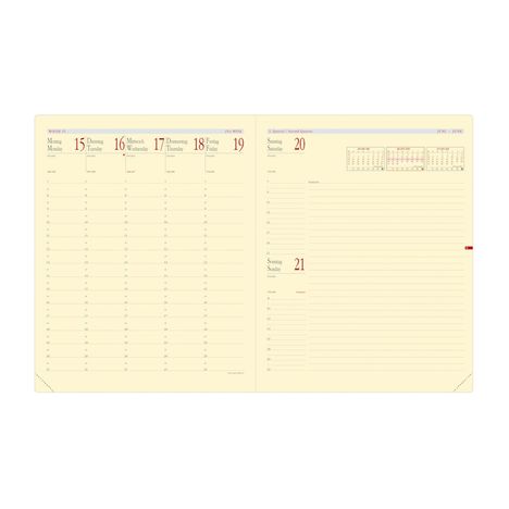 Kalendereinlage Pre Prestige Note 2024, Kalender