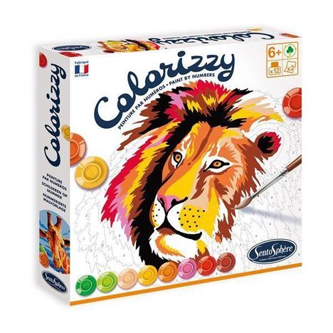 Colorizzy Malen nach Zahlen - Löwe &amp; Giraffe, Spiele