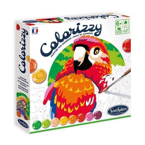 Colorizzy Malen nach Zahlen - Papagei, Spiele