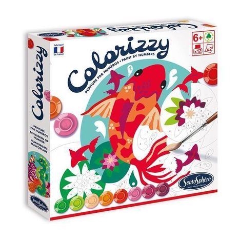 Colorizzy Malen nach Zahlen - Karpfen &amp; Seepferd, Spiele