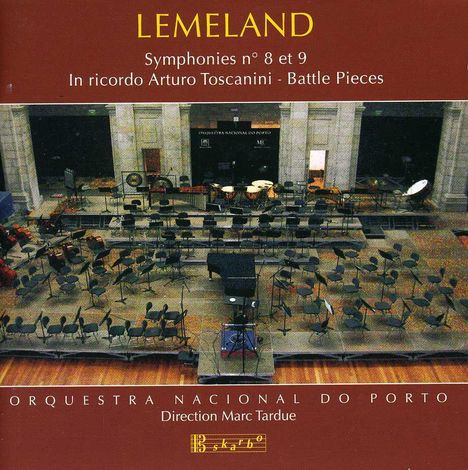 Aubert Lemeland (1932-2010): Symphonien Nr.8 &amp; 9, CD