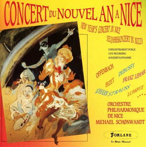 Neujahrskonzert in Nizza 1989, CD