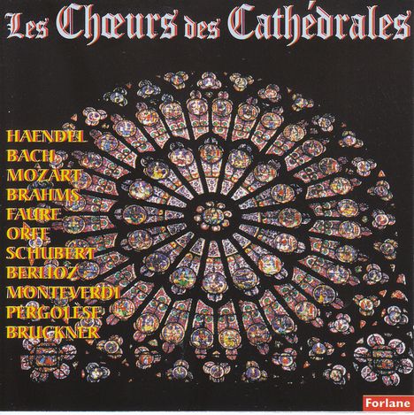 Les Choeurs des Cathedrales, CD