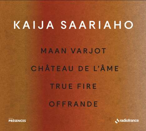 Kaija Saariaho (1952-2023): Maan Varjot für Orgel &amp; Orchester, CD
