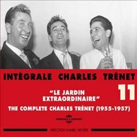 INTÉGRALE CHARLES TRÉNET, "LE JARDIN EXTRAORDINAIRE", 11. Drei lachende Männer in Anzügen.