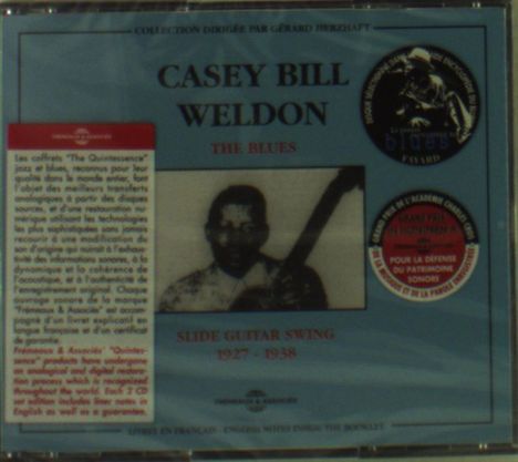 Casey Bill Weldon: The Blues, 2 CDs