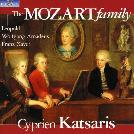 Cyprien Katsaris - The Mozart Family, CD