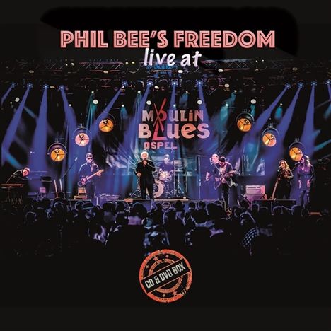 Phil Bee's Freedom: Live At Moulin Blues, 1 CD und 1 DVD