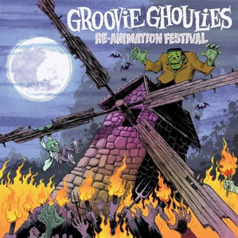 Groovie Ghoulies: Re-Animation Festival (remastered) (White Marbled Vinyl), LP