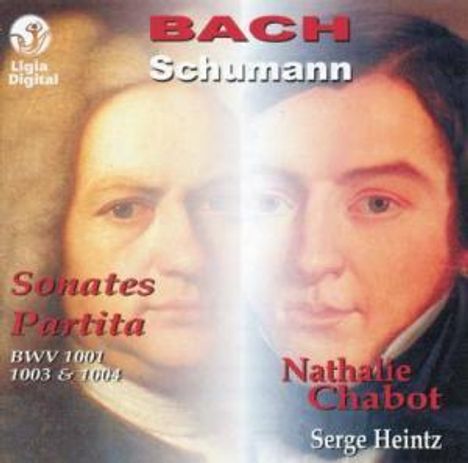 Johann Sebastian Bach (1685-1750): Sonaten &amp; Partiten für Violine BWV 1001,1003,1004, CD