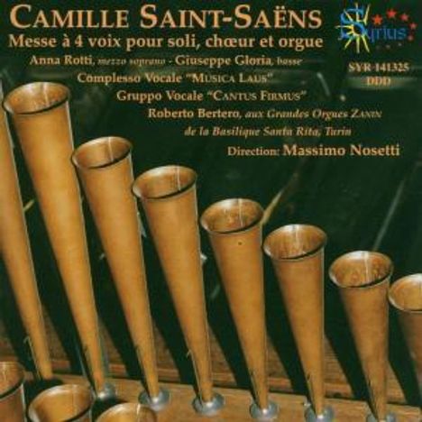 Camille Saint-Saens (1835-1921): Messe op.4 für Soli,Chor &amp; Orgel, CD