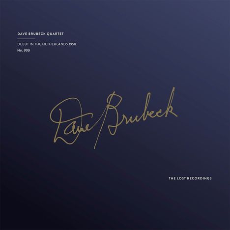 Dave Brubeck (1920-2012): Debut In The Netherlands, 1958 (180g) (Limited Numbered Edition), 2 LPs