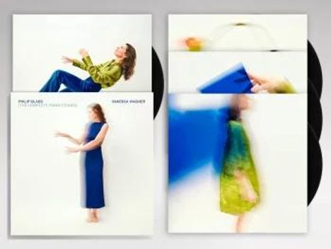 Philip Glass (geb. 1937): Etüden für Klavier Nr.1-20 (180g), 4 LPs