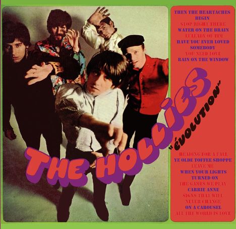 The Hollies: Évolution, LP