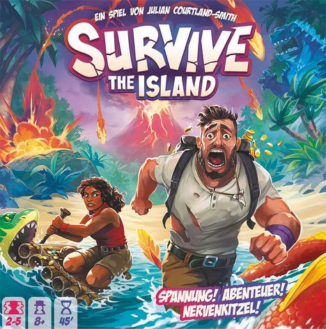 Julian Courtland-Smith: Survive the Island, Spiele