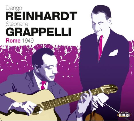 Django Reinhardt &amp; Stephane Grappelli: Rome 1949, 3 CDs