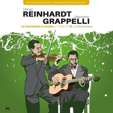 Django Reinhardt &amp; Stephane Grappelli: La Marsellaise - Le Quintette A Cordes 1946-1947, LP