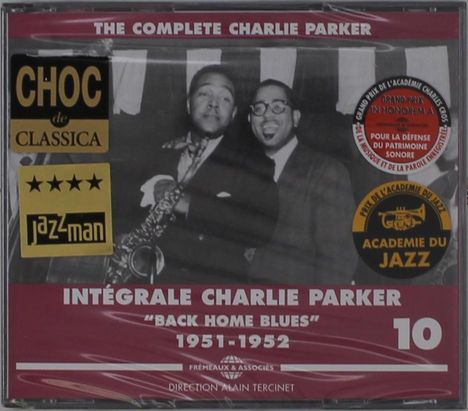 Charlie Parker (1920-1955): Intégrale Charlie Parker Vol.10, 3 CDs