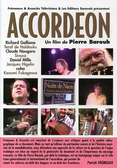 Pierre Barouh: Accordeon, 2 DVDs