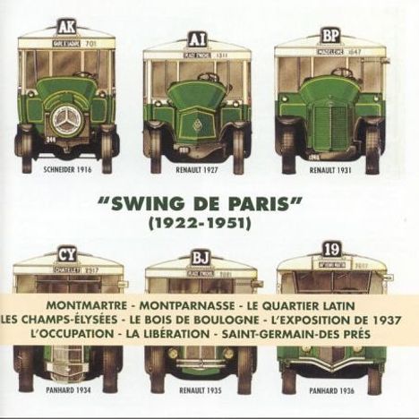 Swing De Paris 1922 - 1951, 2 CDs