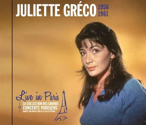 Juliette Gréco: Live In Paris: 1956 - 1961, CD