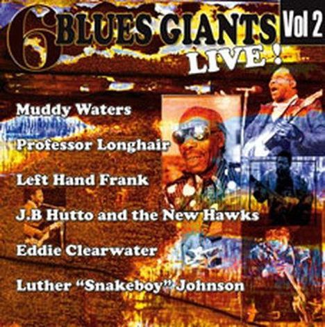 6 Blues Giants Live Vol.2, 6 CDs