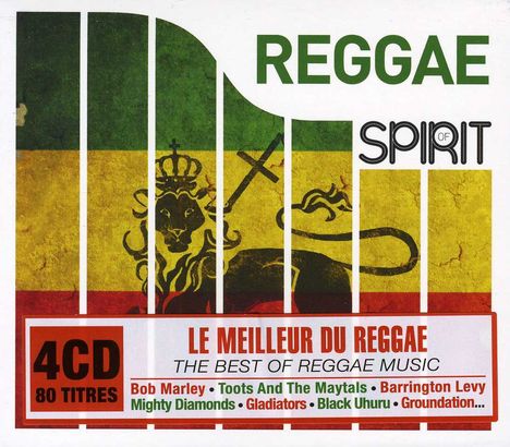 Spirit Of Reggae, 4 CDs