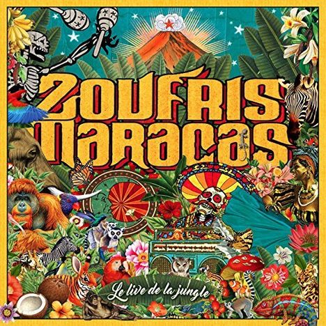 Zoufris Maracas: Le Live De La Jungle, CD