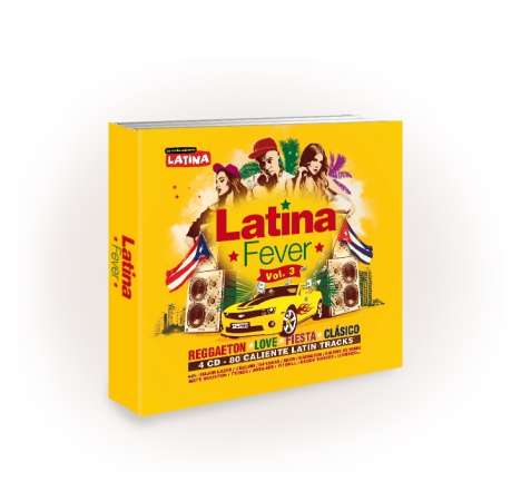 Latina Fever 03, 4 CDs