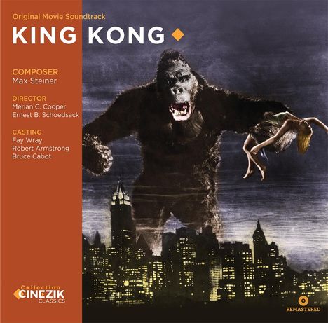 Filmmusik: King Kong (remastered), LP