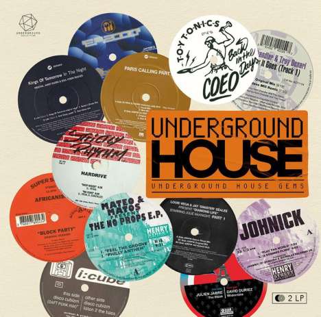 Underground House (remastered), 2 LPs