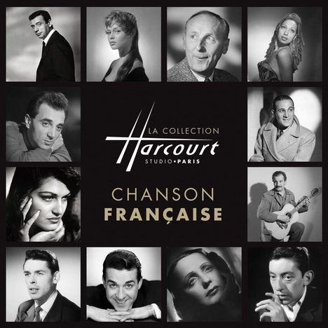 Harcourt Edition - Chancon Francaise, 3 LPs