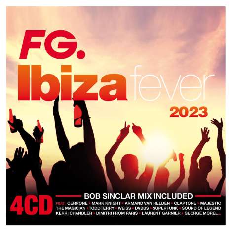 Ibiza Fever 2023, 4 CDs