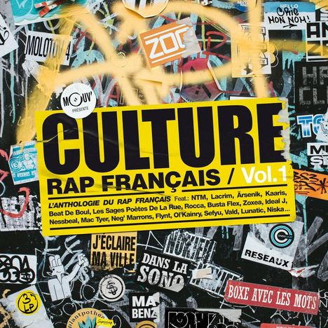 Culture Rap Francais Vol.1 (Box), 3 LPs