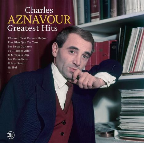 Charles Aznavour (1924-2018): Greatest Hits, 2 LPs