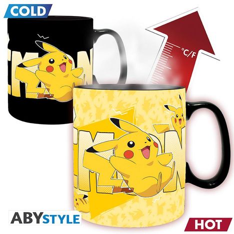 POKEMON Heat Change Mug Pikachu King size, Diverse