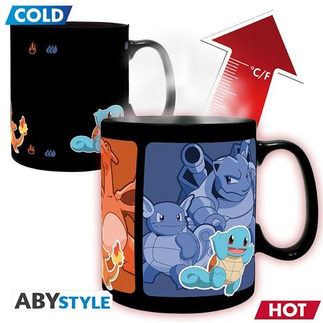 POKEMON Heat Change Mug Evolve King size, Diverse