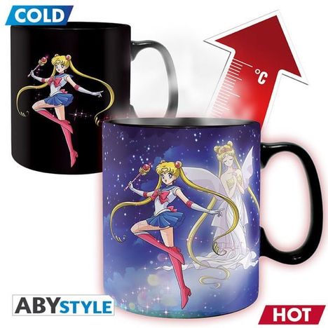 SAILOR MOON - Tasse - Heat Change - Sailor &amp; Chibi, Merchandise