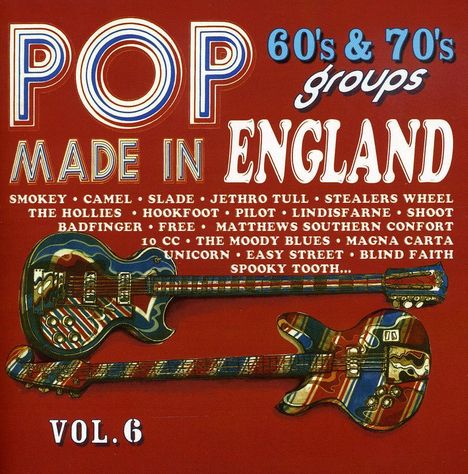 Pop 60's &amp; 70's Groups Vol. 6, CD