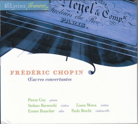 Frederic Chopin (1810-1849): Klavierkonzert Nr.1 (Version als Klavierquintett), Super Audio CD