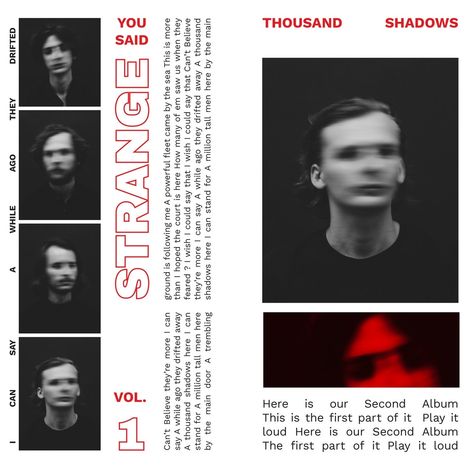 You Said Strange: Thousand Shadows Vol.1 (Red Vinyl), LP