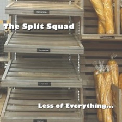 The Split Squad: Less of everything, LP
