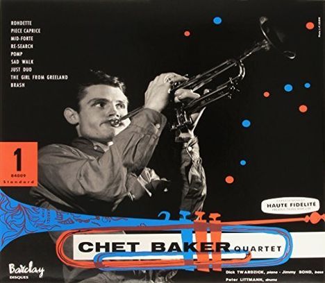 Chet Baker (1929-1988): Chet Baker Quartet (remastered) (180g) (mono), LP